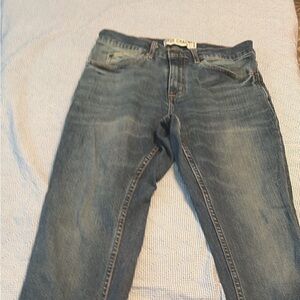 True Craft Men's Classic Blue Straight Jeans